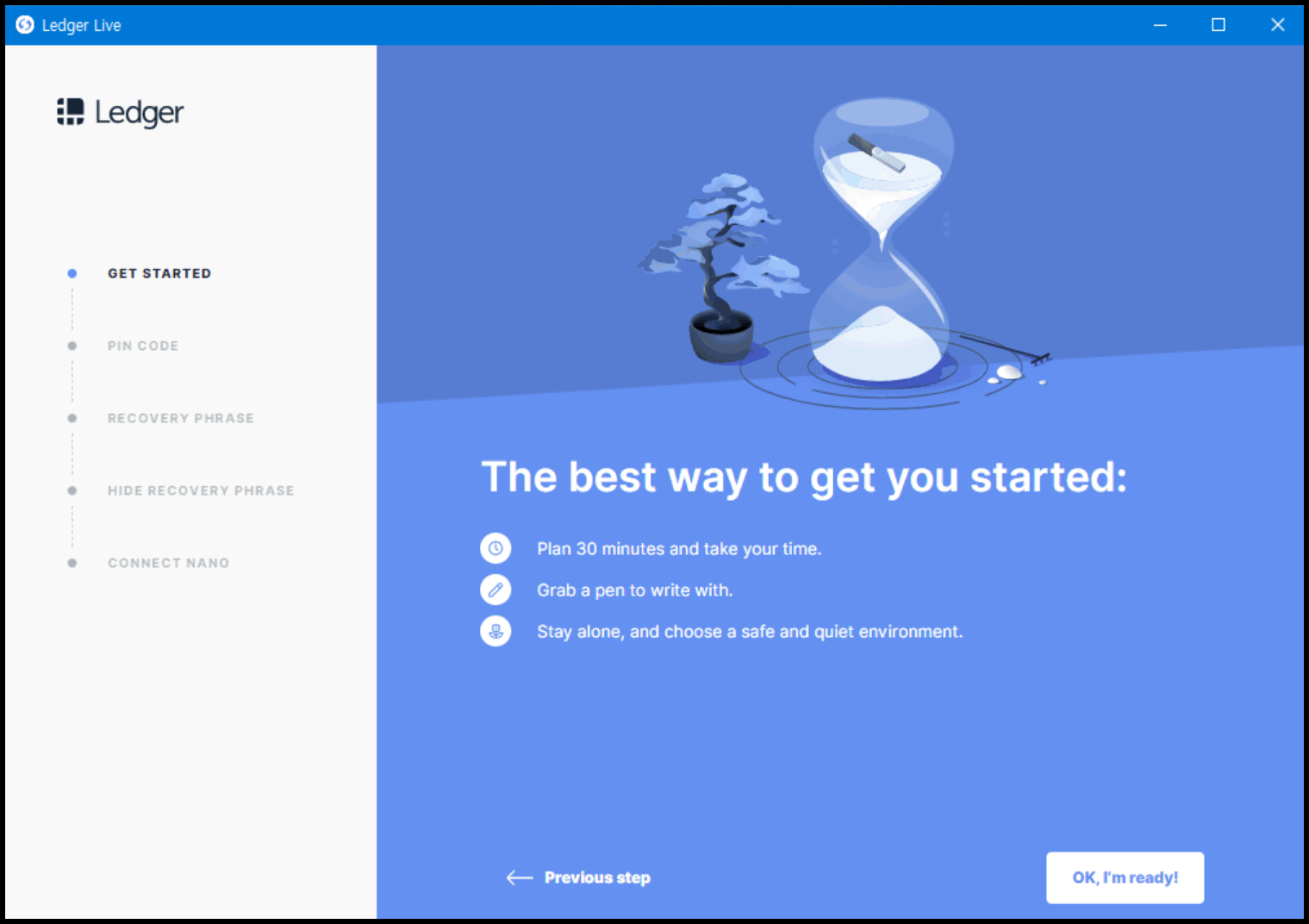 렛저나노 사용 방법(설정, 셋팅, 구성품) - 암호화폐 지갑 - 코인픽