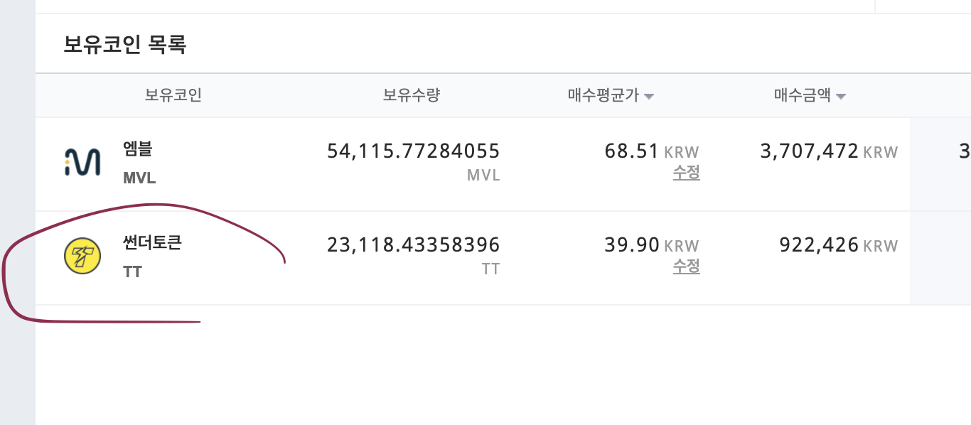 업비트 단타요정 썬더볼트 코인 썬더토큰 매수 완료! - 자유게시판 - 코인픽