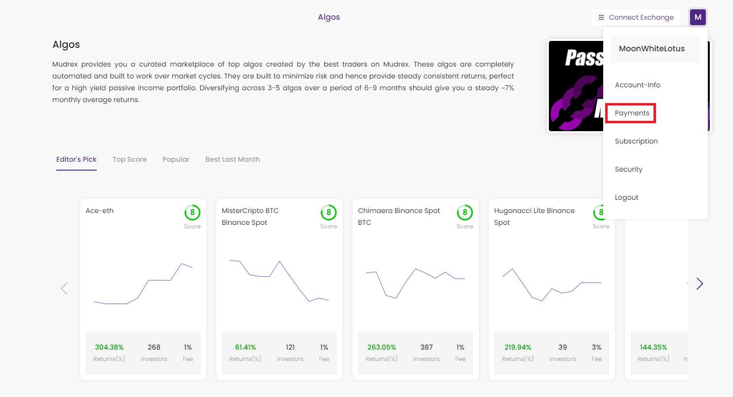Mudrex] Mudrex 시작하기 1 - 회원가입, OTP설정, 거래소 연동까지 - 월광 - 코인픽
