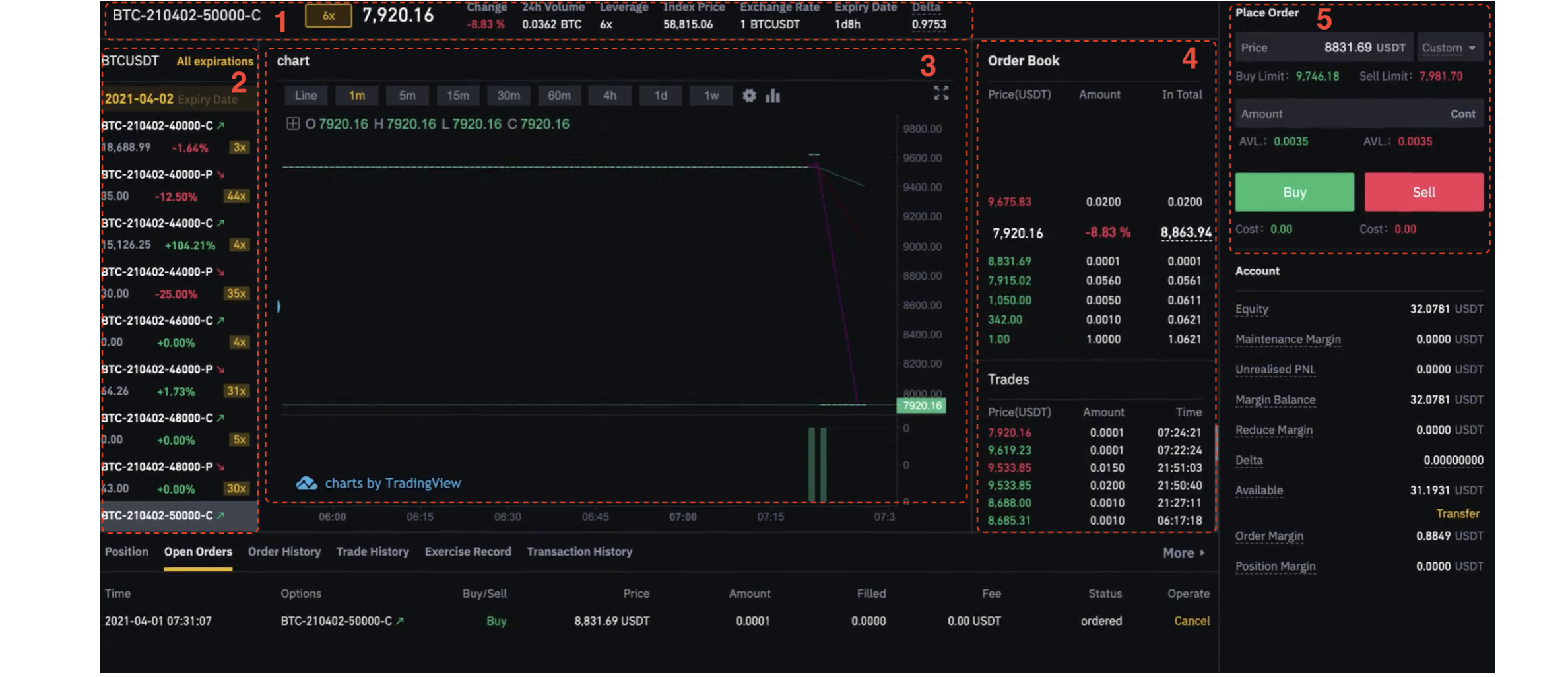 How to trade with Vanilla Options on Binance Exchange! (2) - UNICORN - 코인픽