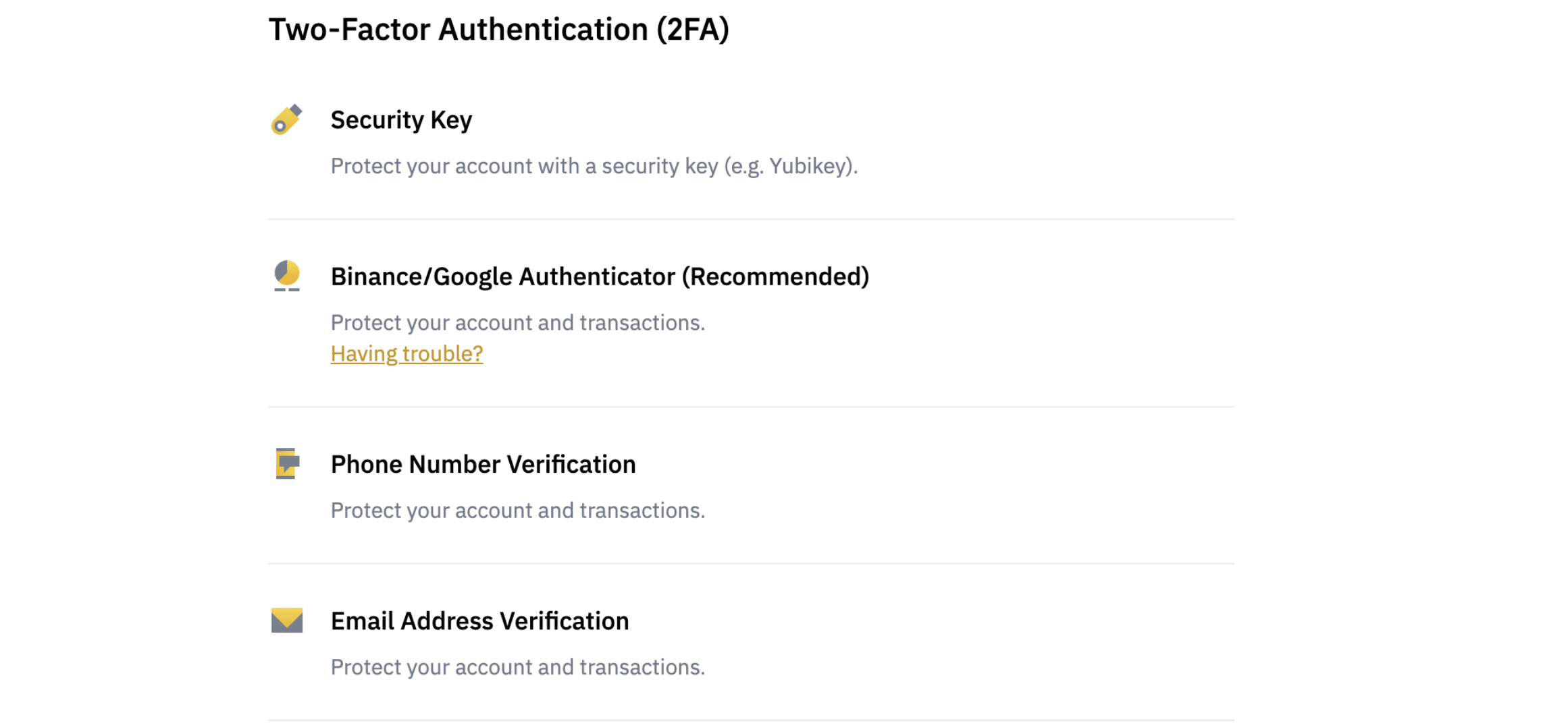 Binance Google OTP - UNICORN - 코인픽