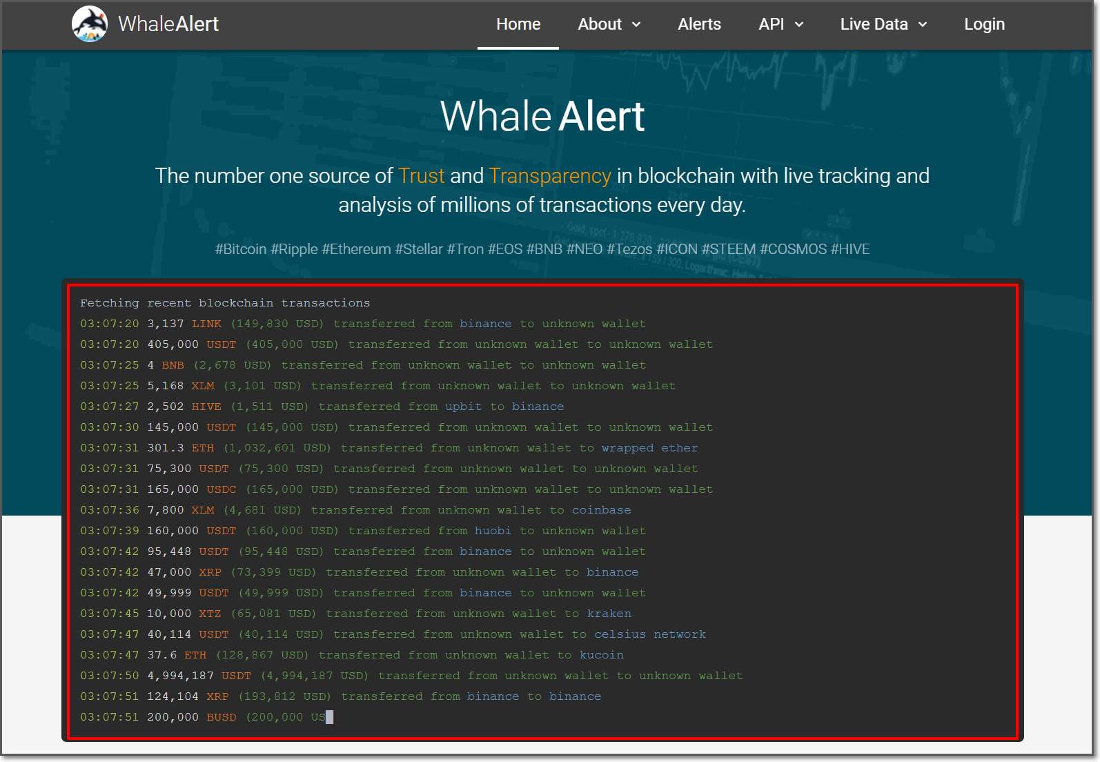 비트코인 고래 순위(고래지갑 이동조회+알람봇) - 모나코 - 코인픽