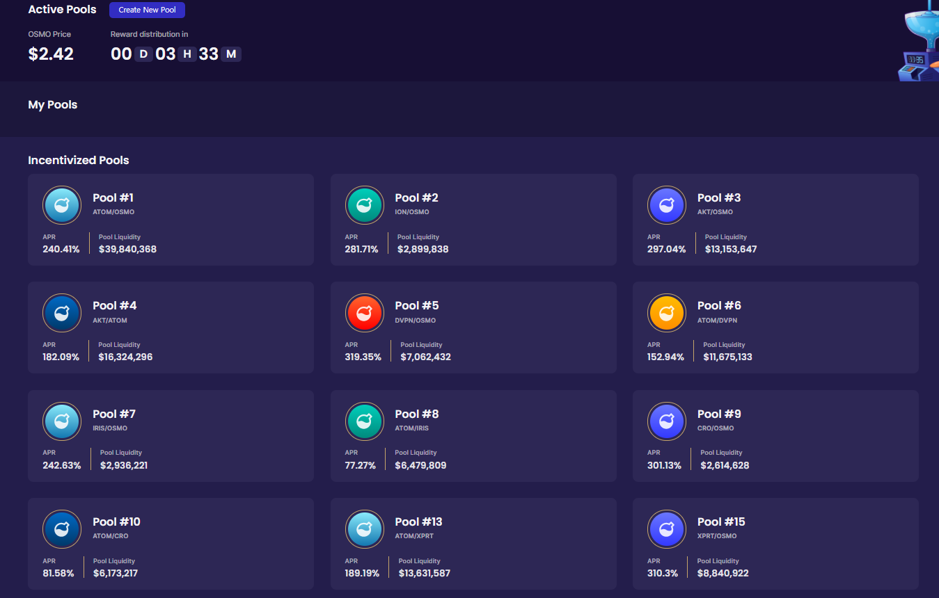 Osmosis] 오스모스 시작하기 2 - 코인 전환 후 유동성 풀에 예치하기 - 디파이(De-Fi) 코인 게시판 - 코인픽