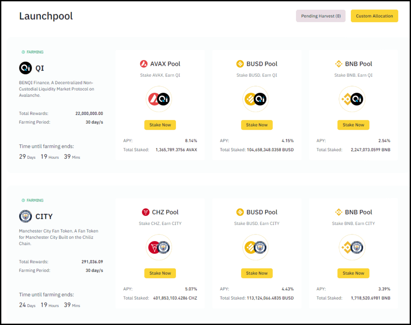 바이낸스 런치풀 하는 방법(후기, 수익, BNB 코인) - 바이낸스 게시판 - 코인픽